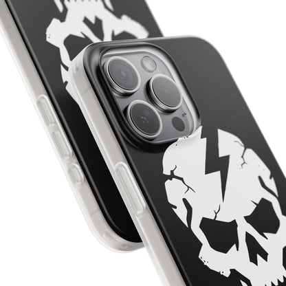 Lightning Skull iPhone 15 Pro Max Case - Soft