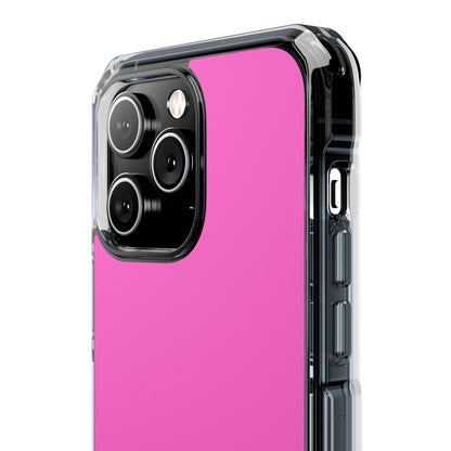 Rose Pink - Clear Impact Case for iPhone