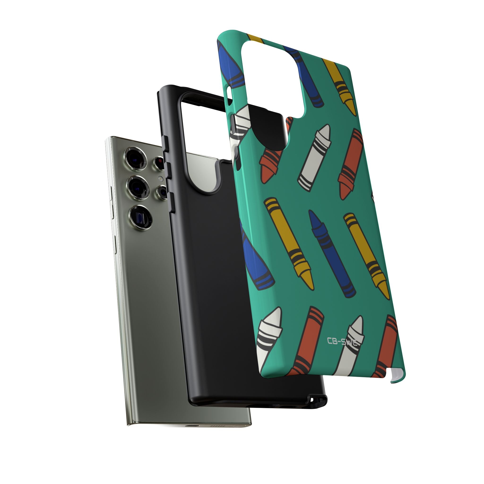 Crayons Dance Playfully - Samsung Case