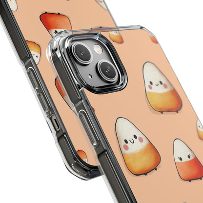 Candy Corn Smiles iPhone Case - Impact