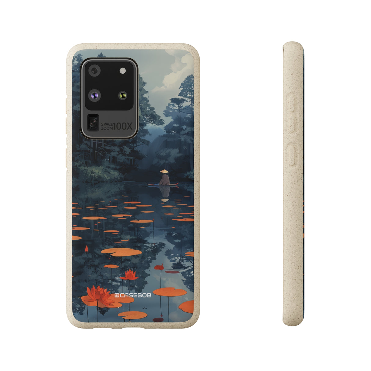 Tranquil Lotus Serenity | Biodegradable Phone Case