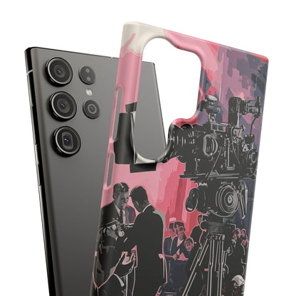 Retro Cinematic Spotlight Samsung S23 - Slim Phone Case