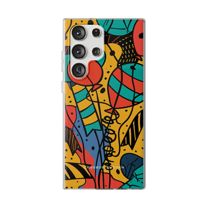 Playful Lines in Motion Samsung S23 - Flexi Phone Case