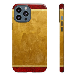 Vintage Gold Mirror - Protective Phone Case