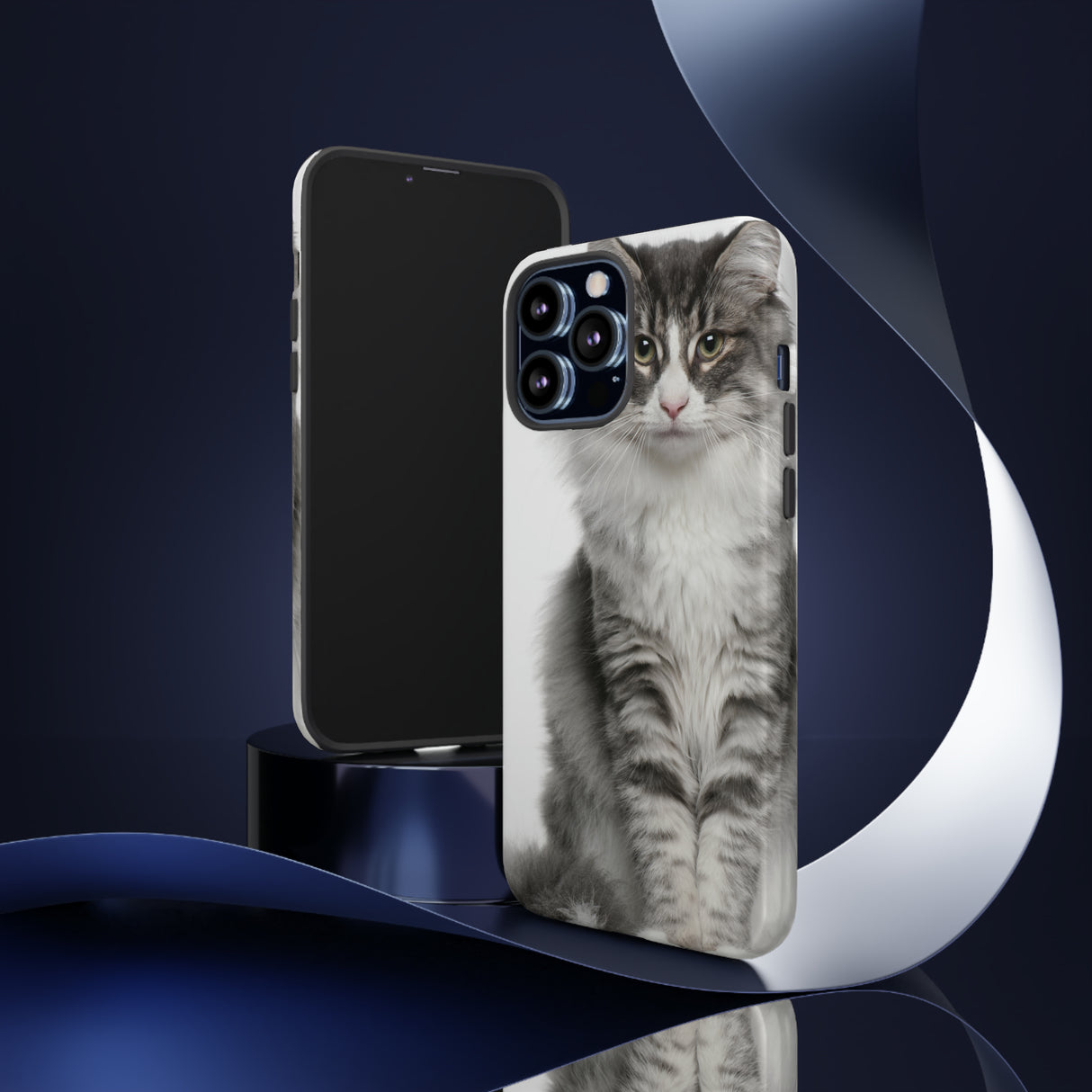 Forest Cat - Protective Phone Case