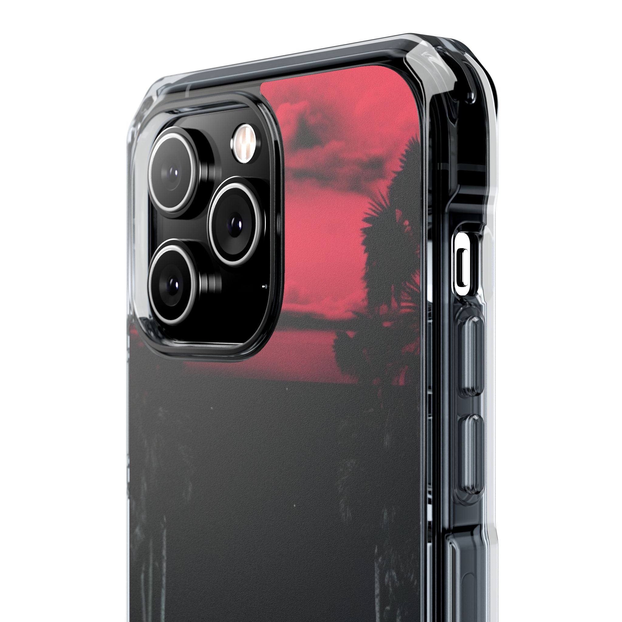 Retro Futuristic Nightscape iPhone Case - Impact