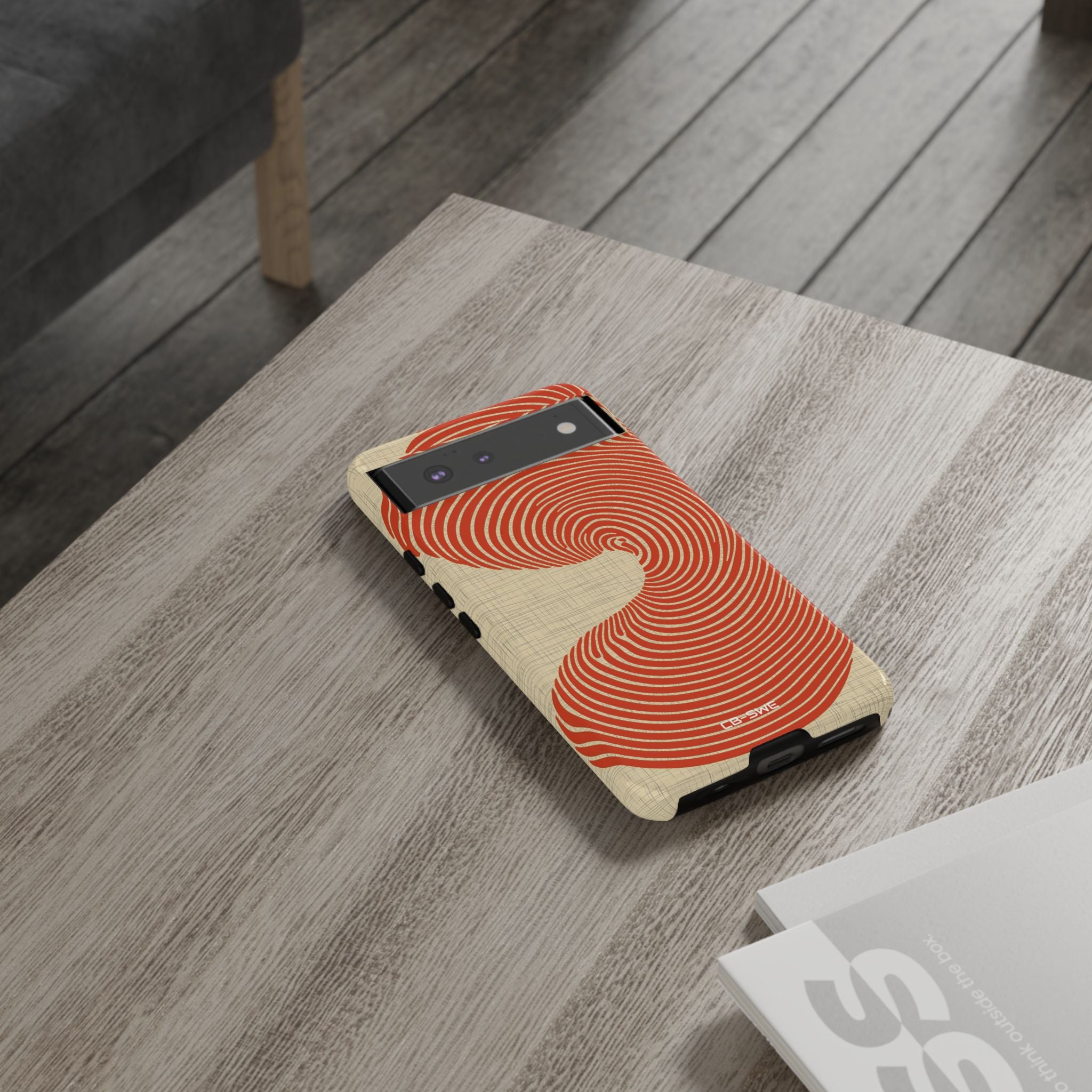 Warm Curves Dance - Google Pixel Case