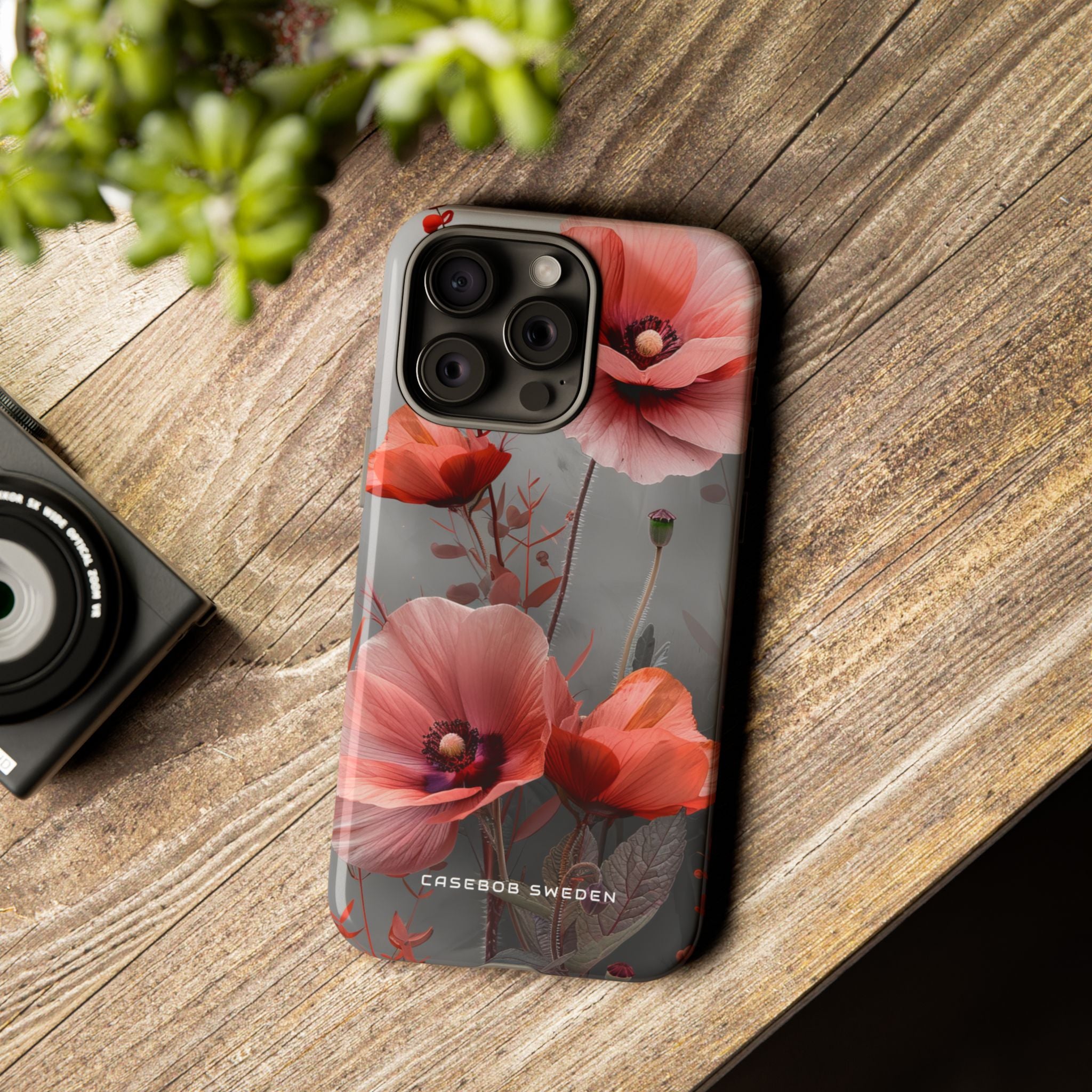 Ethereal Floral Elegance iPhone 15 - Tough Phone Case