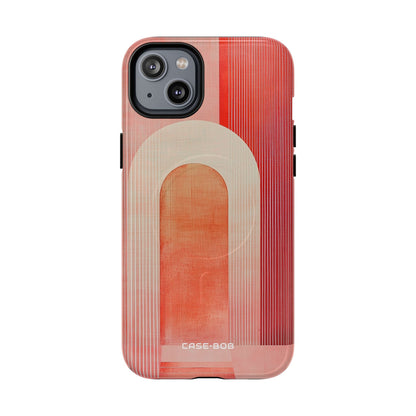 Crimson Arches iPhone 14 Plus Case - Tough+