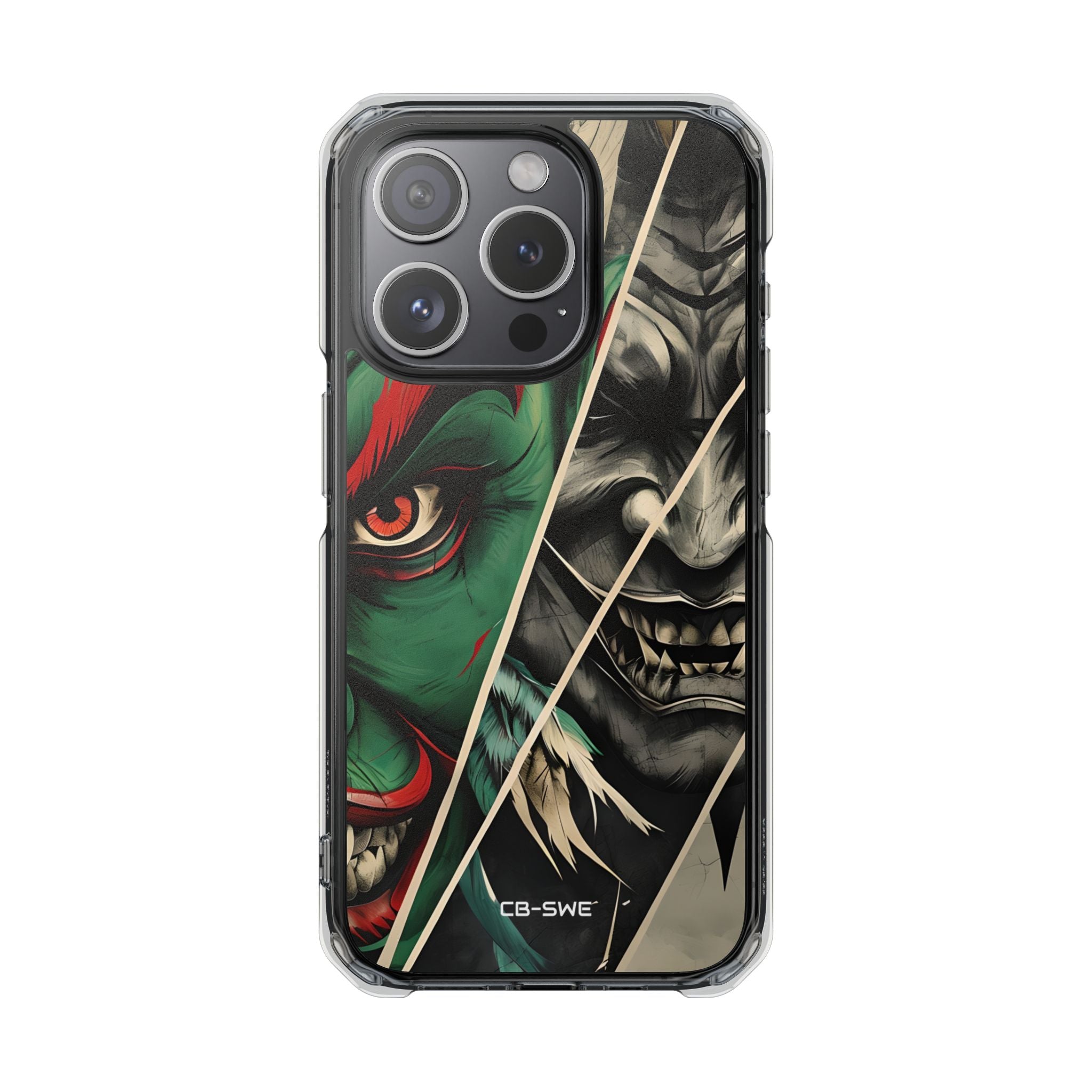 Demonic Panels Clash iPhone Case - Impact