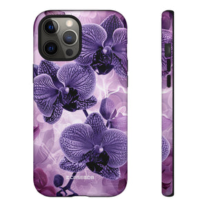 Strahlendes Orchideen-Design | Handyhülle für iPhone (Schutzhülle) 