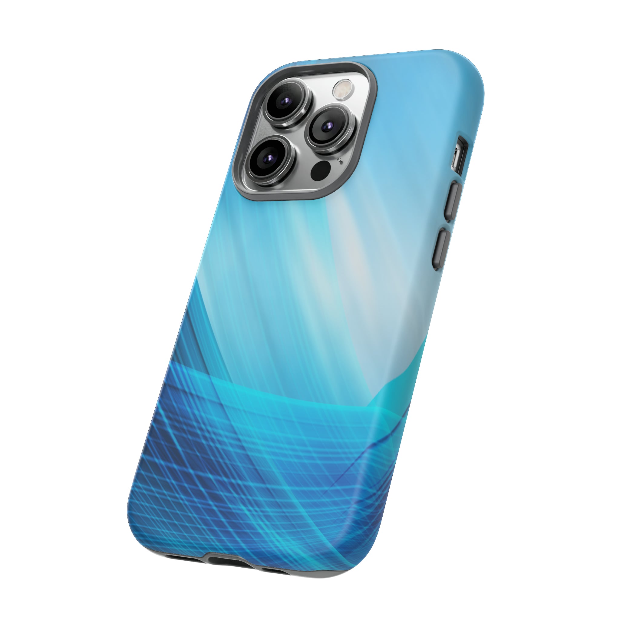 Abstract Blue - Protective Phone Case