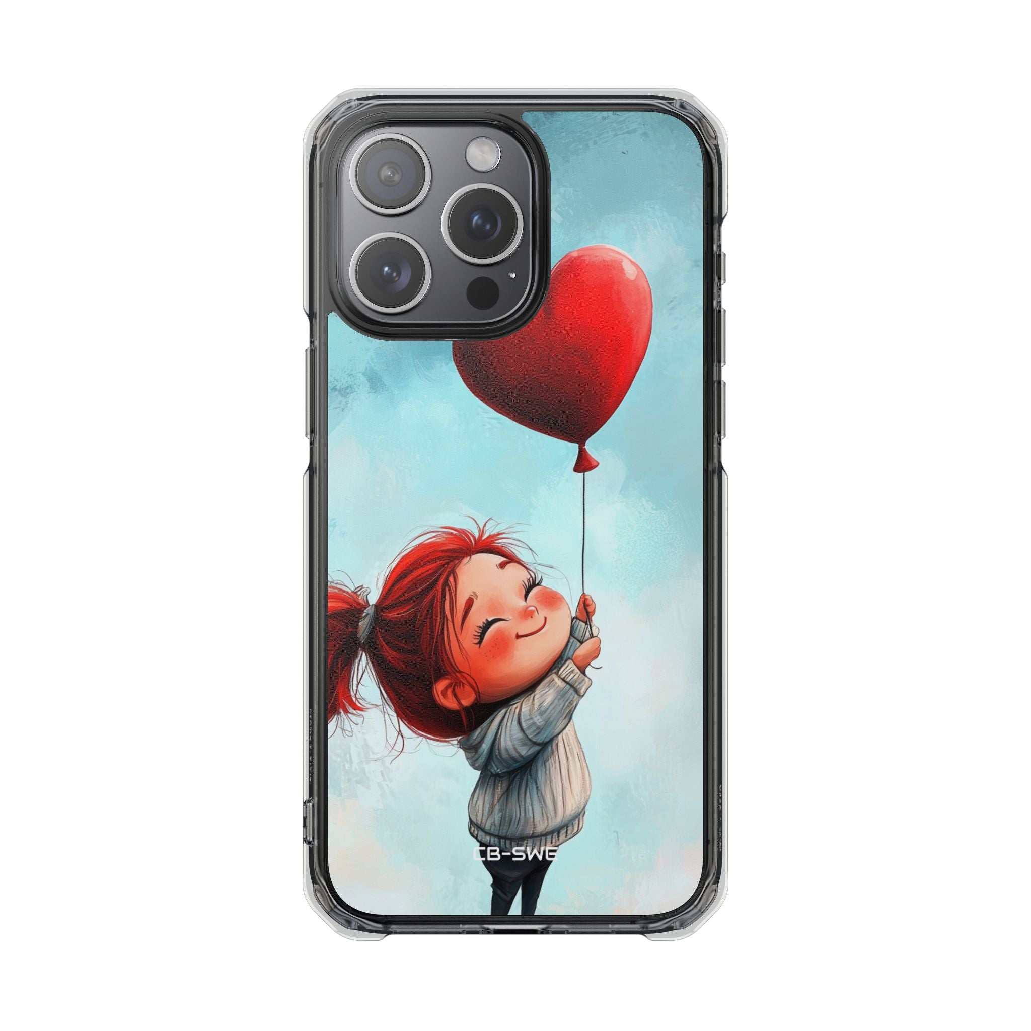 Joyful Girl Flies iPhone Case - Impact