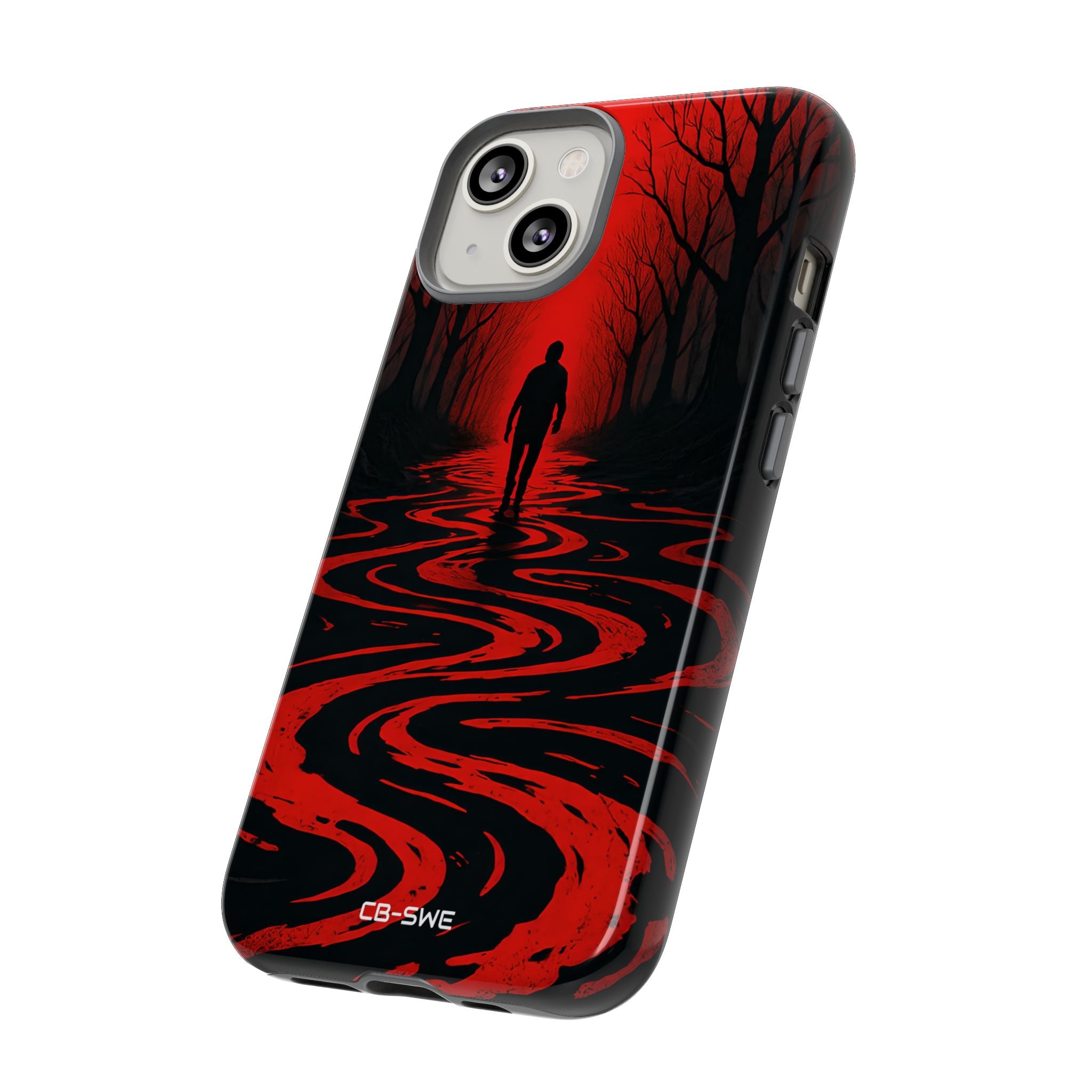 Red Path Mystery - iPhone Case