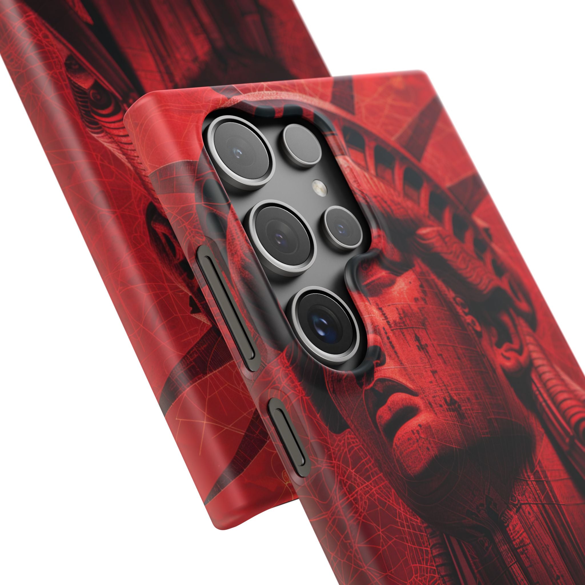 Zen Red Liberty Vision Samsung S24 - Slim Phone Case