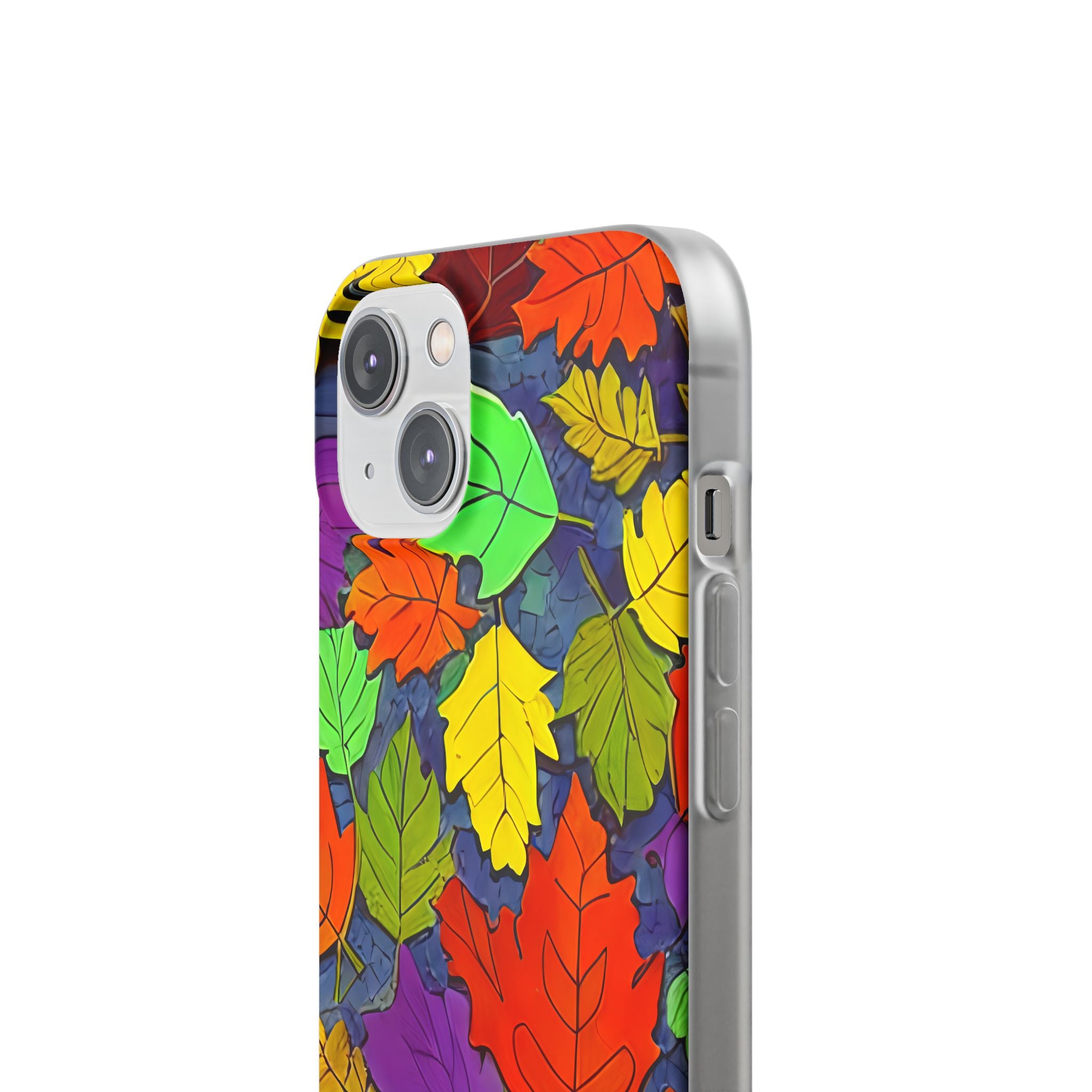 Vivid Leafburst iPhone 14 Case - Soft