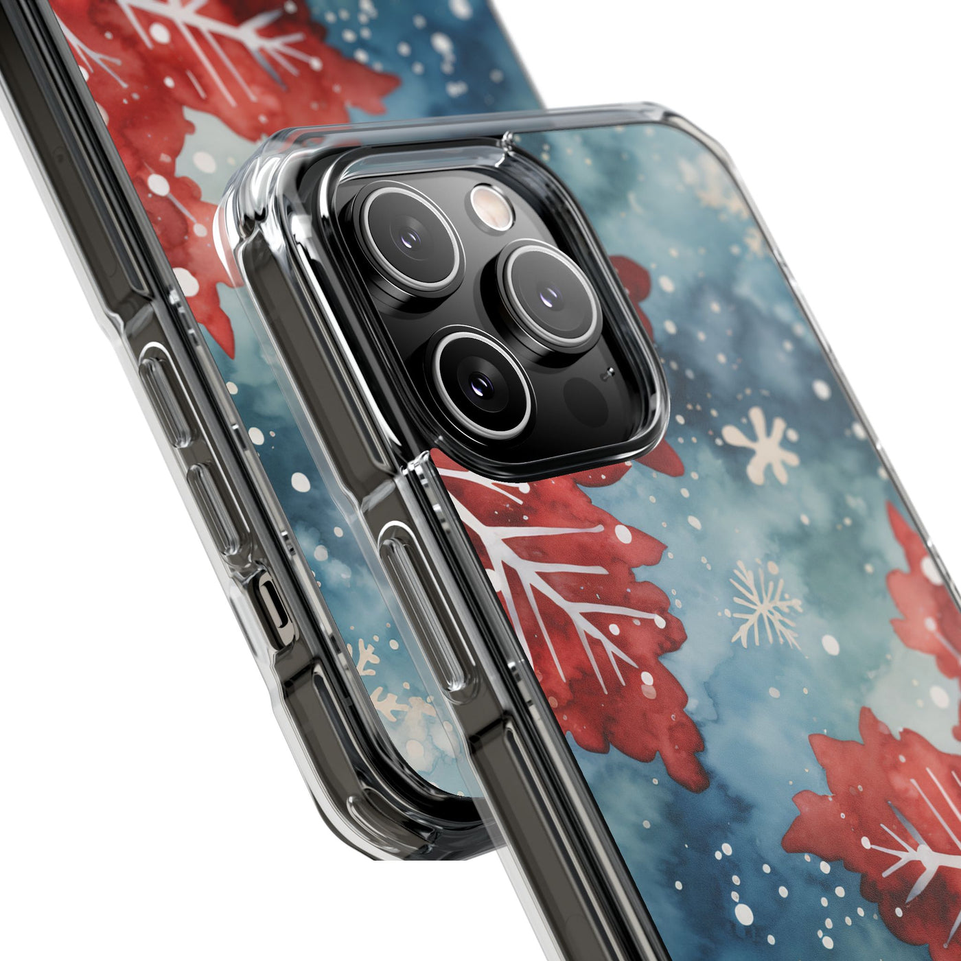 Winter Leaves Dance iPhone Case - Impact