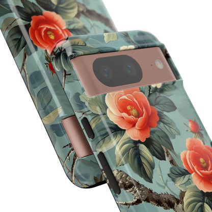 Vintage Floral Romance Google Pixel 8 - Tough Phone Case