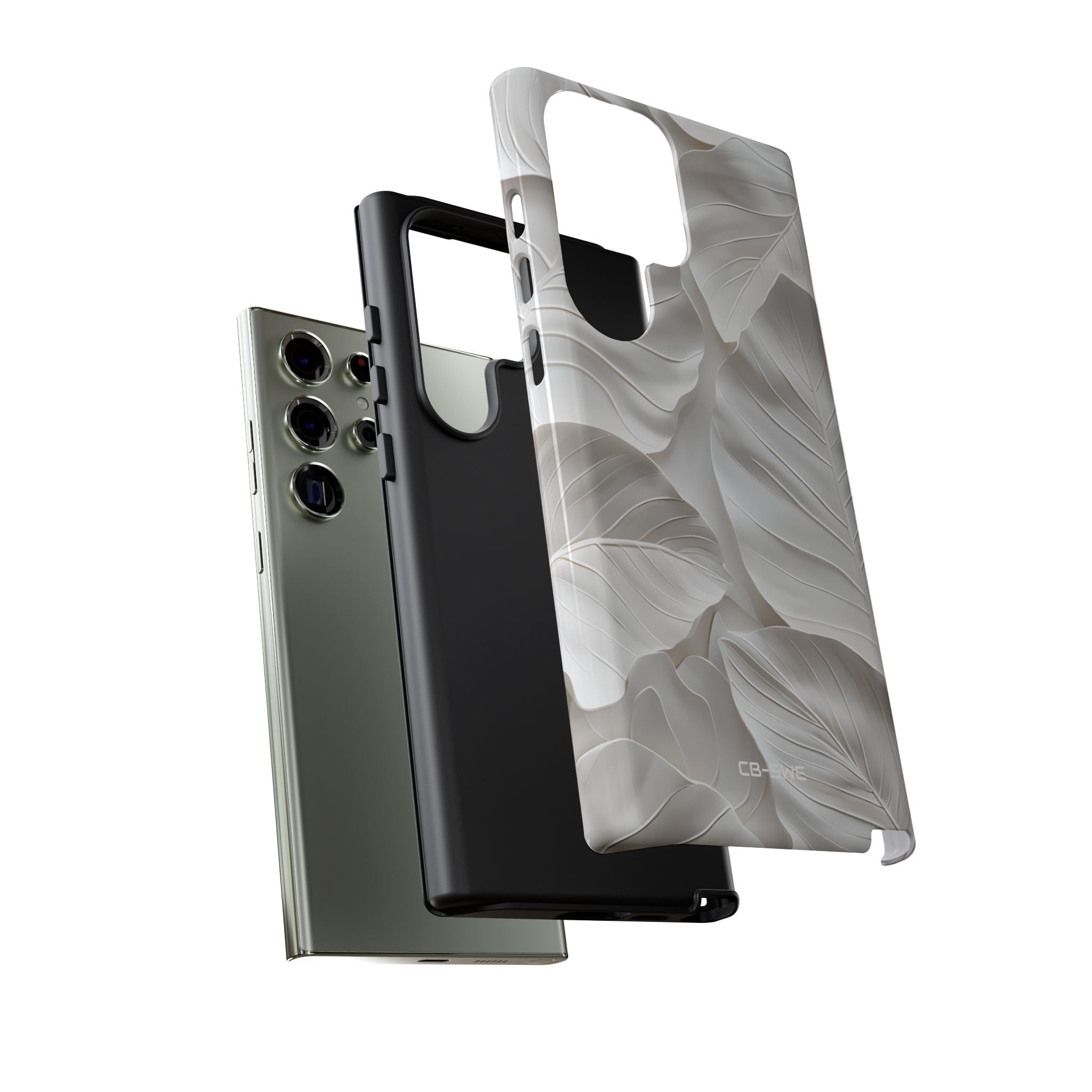 Elegant Leaf Relief - Samsung Case