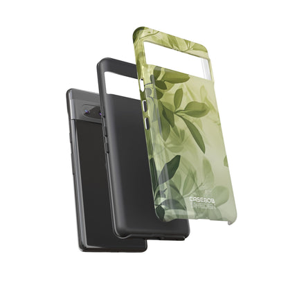 Whispering Green Leaves Google Pixel 7 – Tough