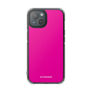 Hollywood Cerise | Handyhülle für iPhone (Clear Impact Case – magnetisch) 