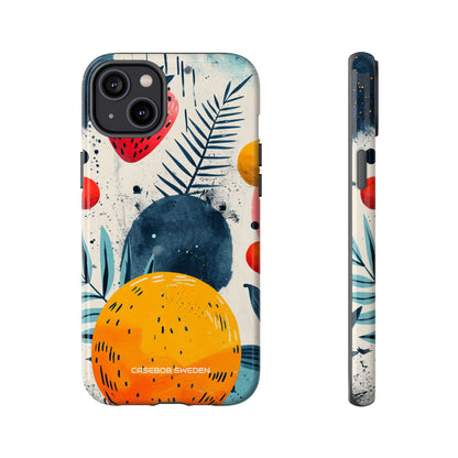 Vibrant Fruit Canvas - Tough iPhone 14 Phone Case