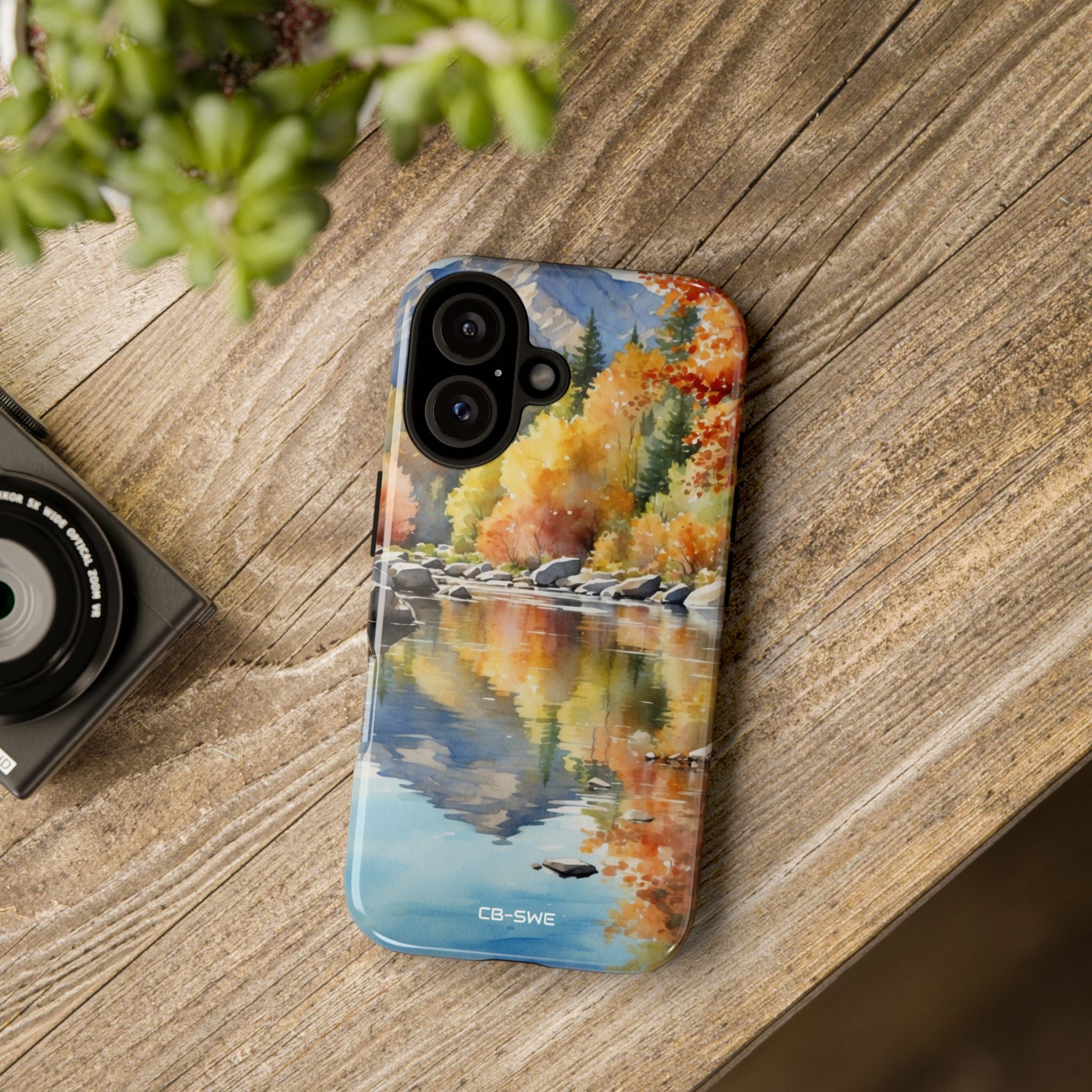 Autumn Leaves Reflect - iPhone Case