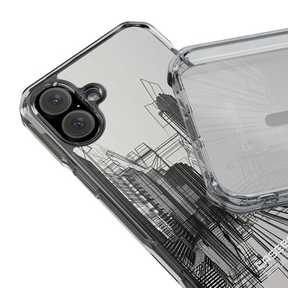 Urban Line Maze iPhone 16 - Impact Clear+