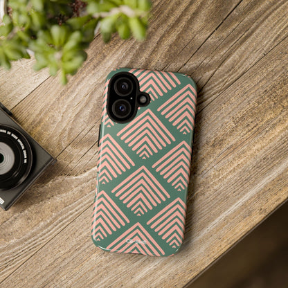 Chevron Harmony Palette - iPhone Case