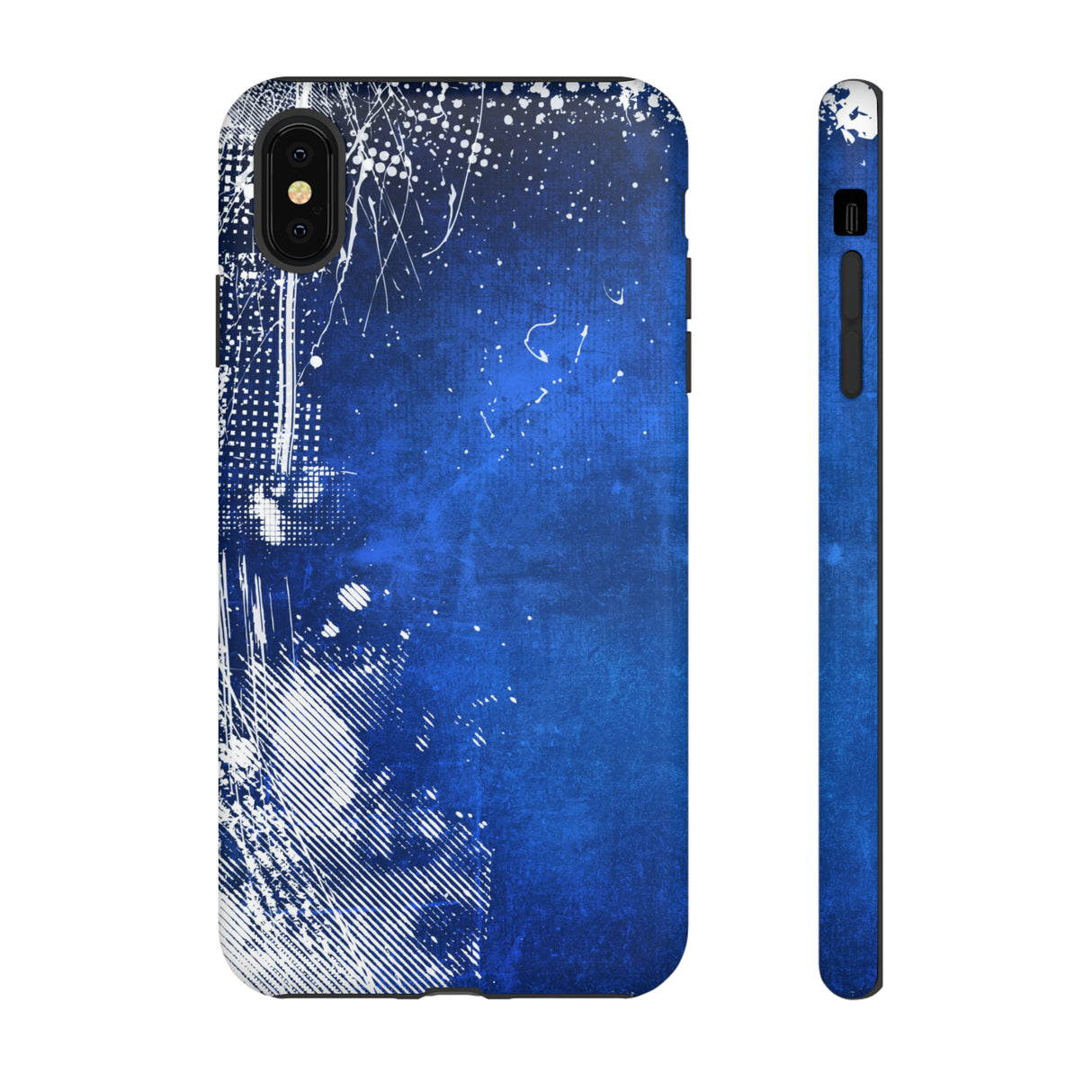 Grunge Blue - Protective Phone Case