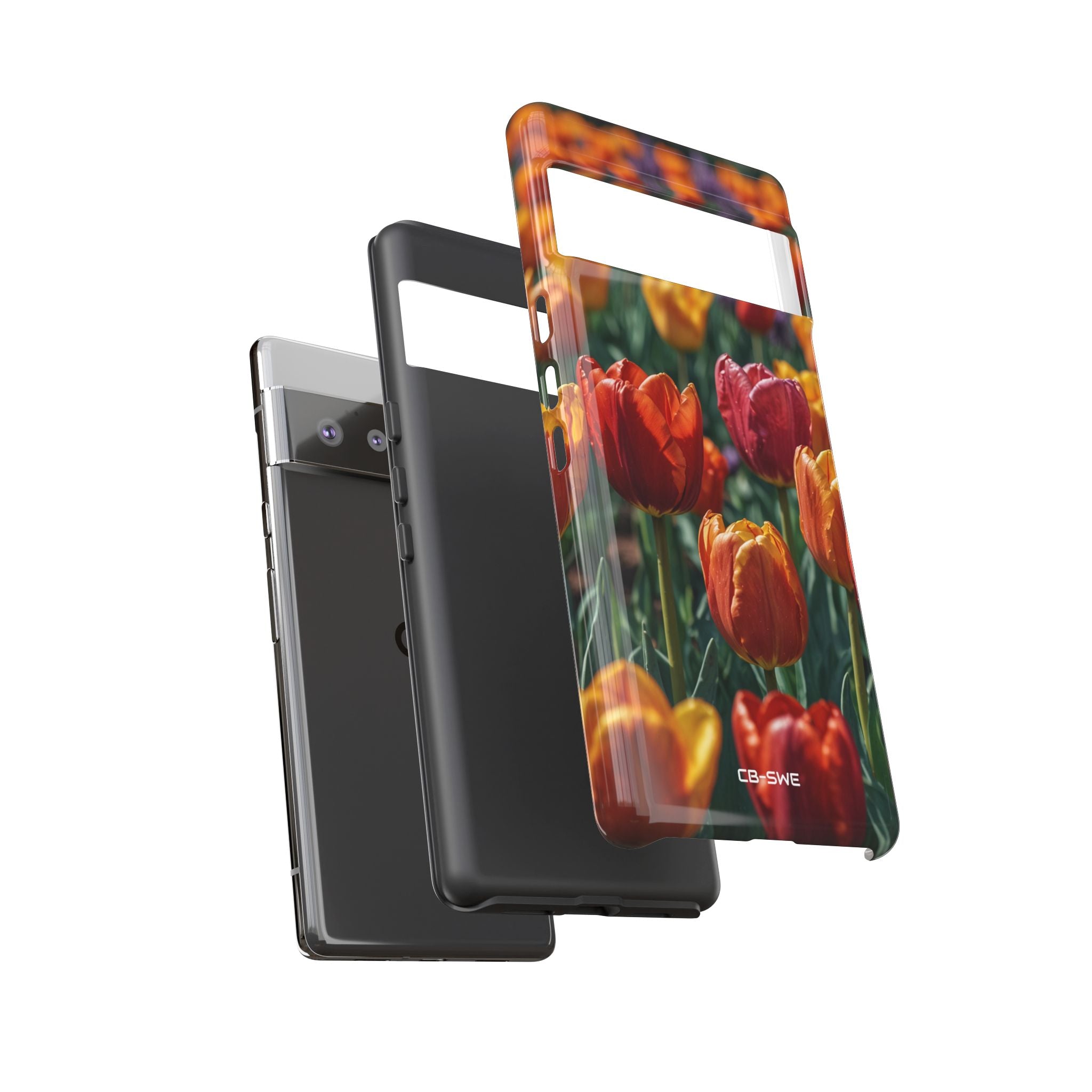 Tulips Embrace Breeze - Google Pixel Case