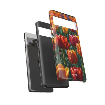 Tulips Embrace Breeze - Google Pixel Case