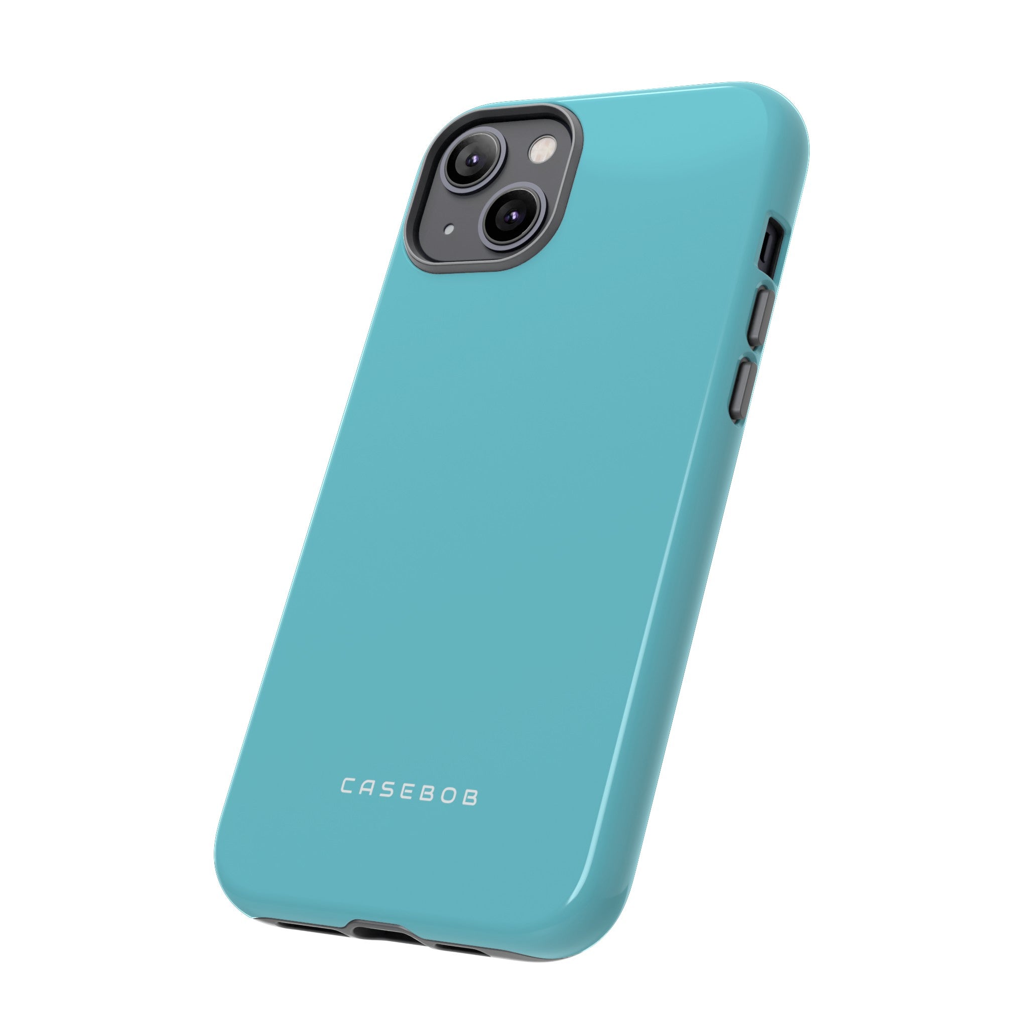 Cyan Blue - Protective Phone Case - Protective Phone Case