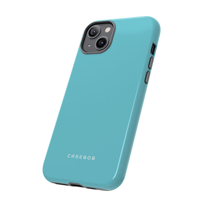 Cyan Blue - Protective Phone Case - Protective Phone Case