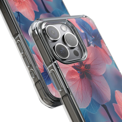 Ethereal Floral Harmony iPhone 15 - Clear Impact Phone Case