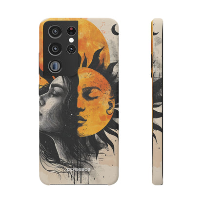 Sunlit Duality | Slim Phone Case for Samsung