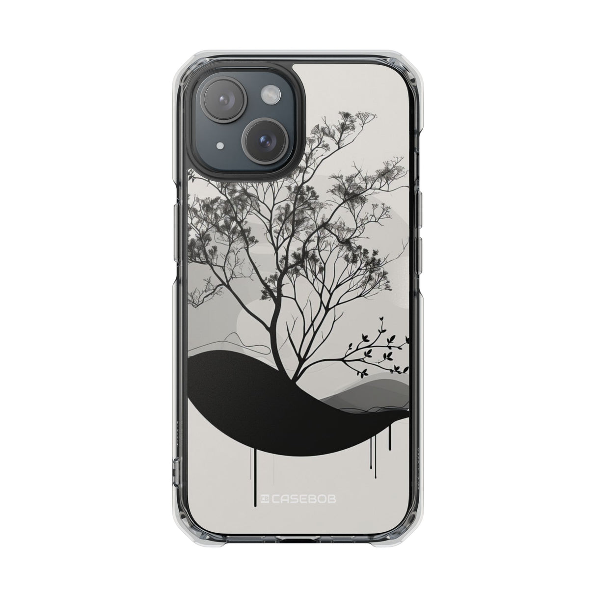 Ethereal Silhouette - Phone Case for iPhone (Clear Impact - Magnetic)