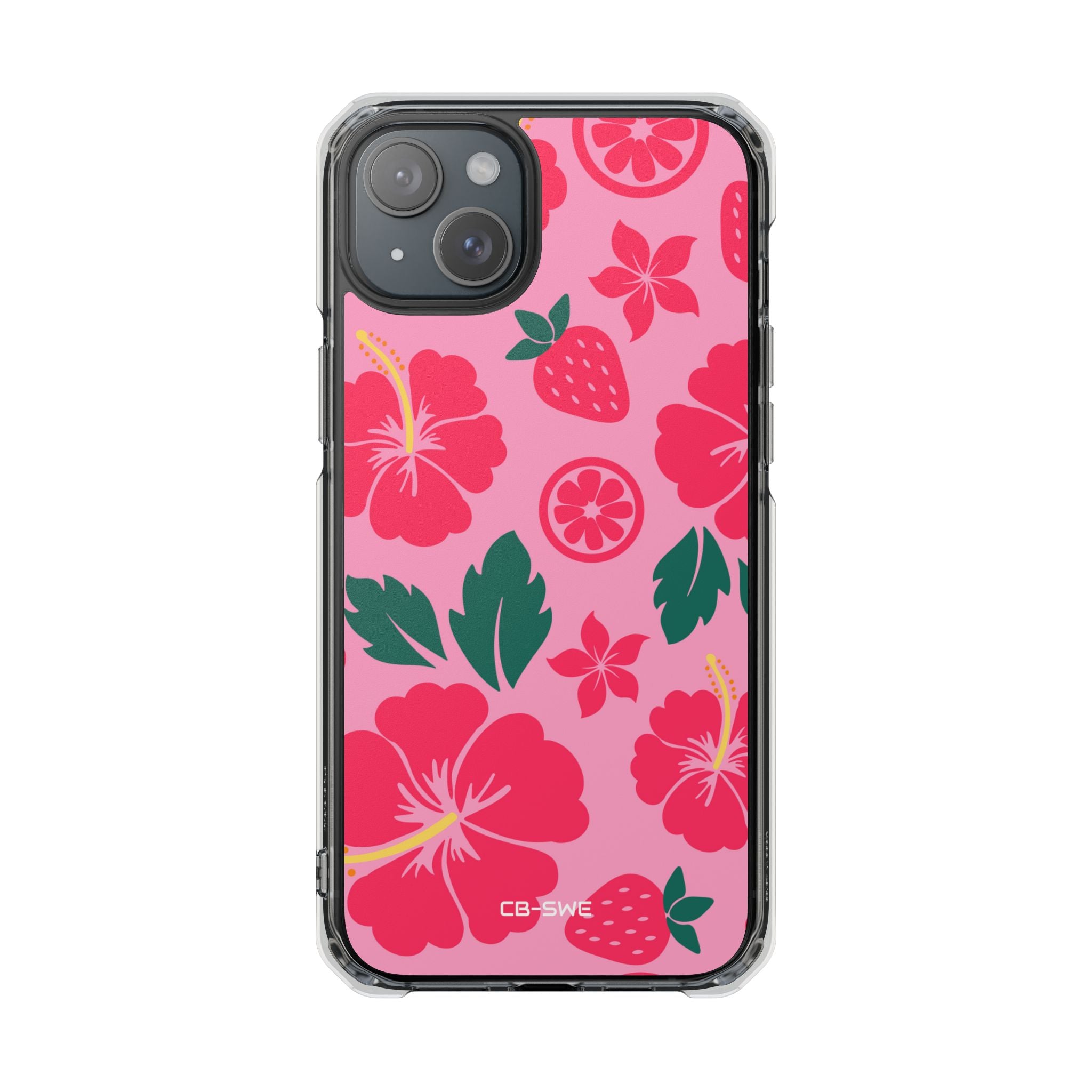 Tropical Hibiscus Harmony iPhone Case - Impact