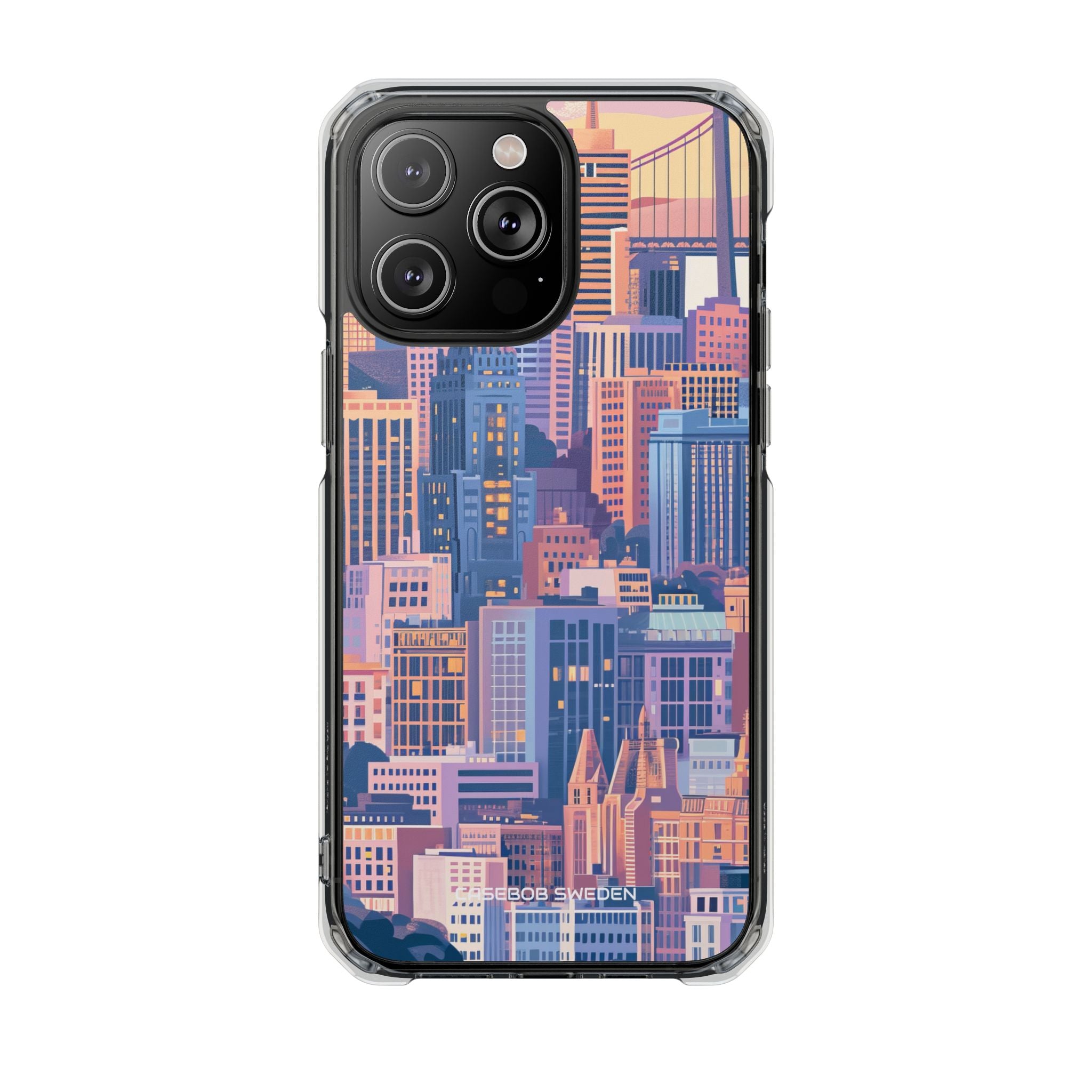 Urban Energy - Clear Impact iPhone 14 Phone Case