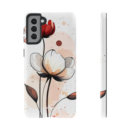 Vibrant Floral Elegance - Samsung Case