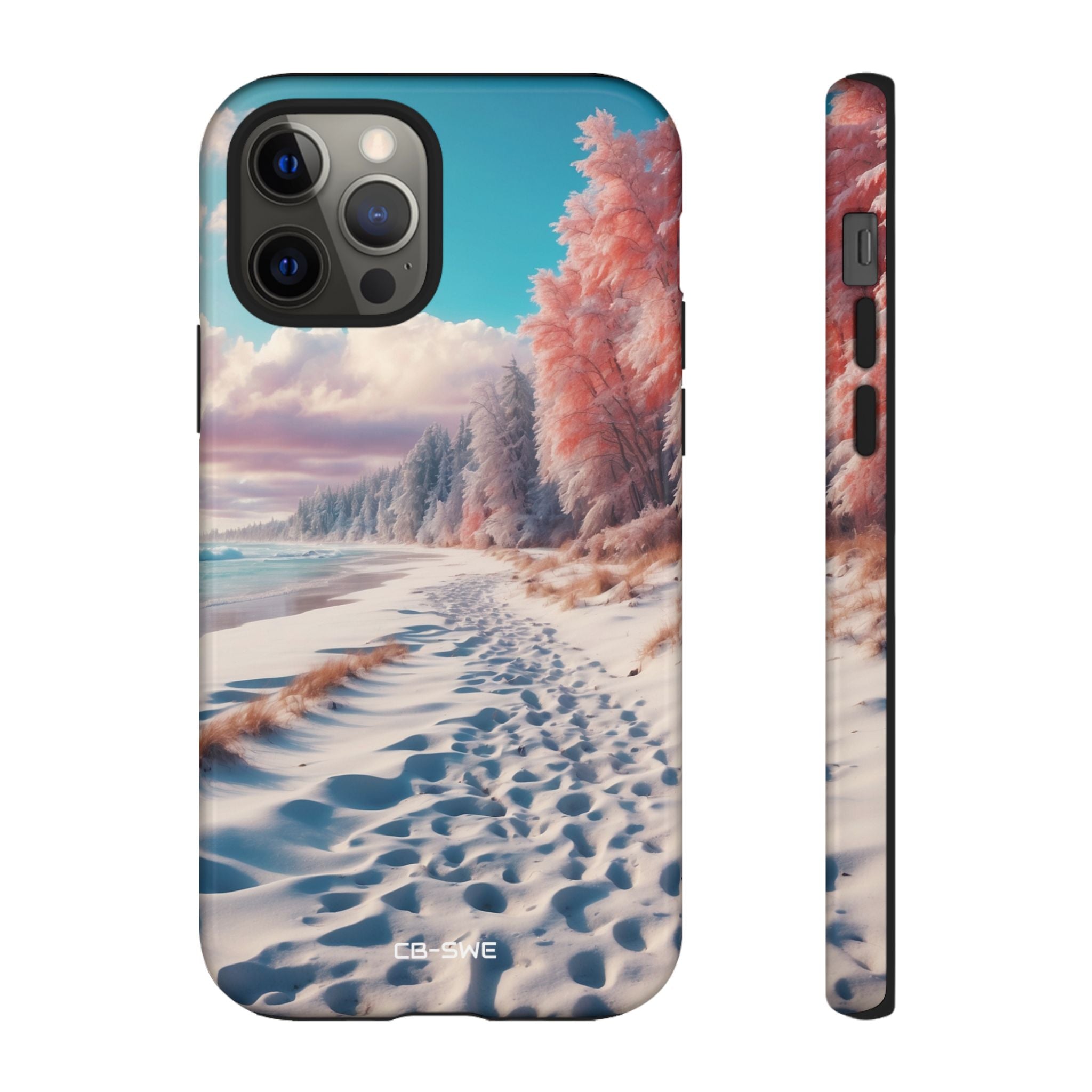 Shadows Embrace Waves - iPhone Case
