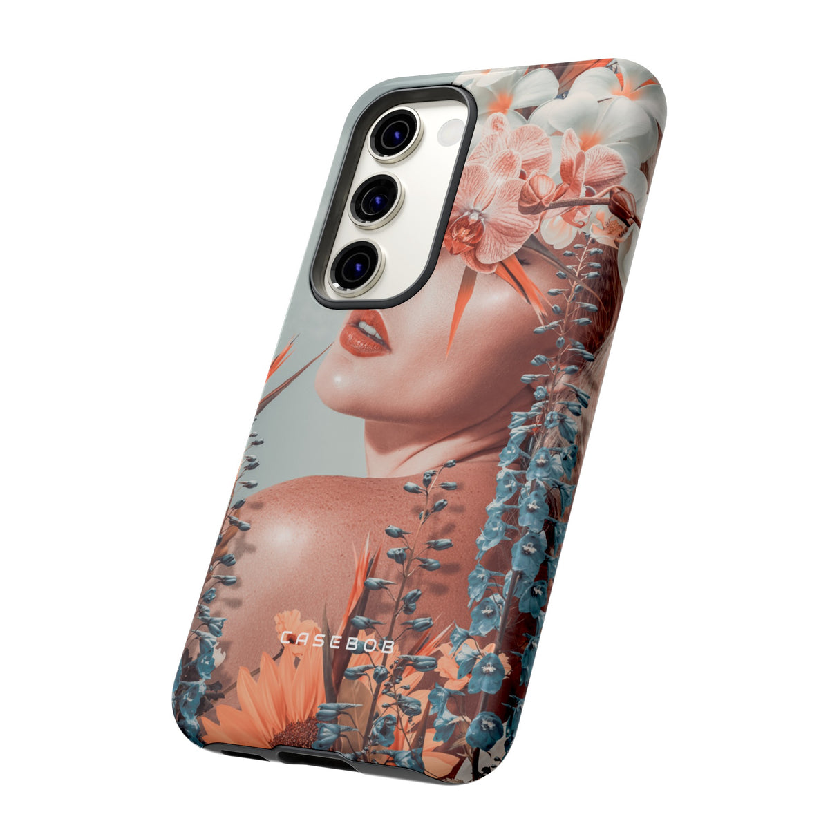 Contemporary Flowers - Protective Phone Case