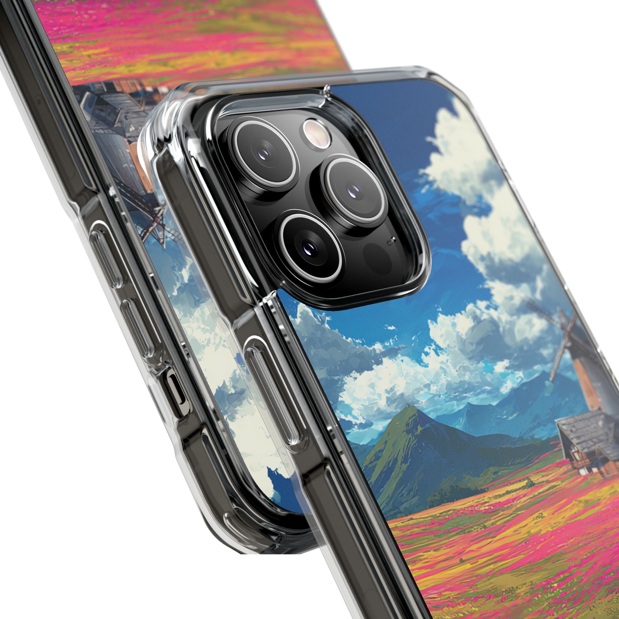 Impressionistic Summer Windmill iPhone Case - Impact