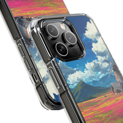 Impressionistic Summer Windmill iPhone Case - Impact