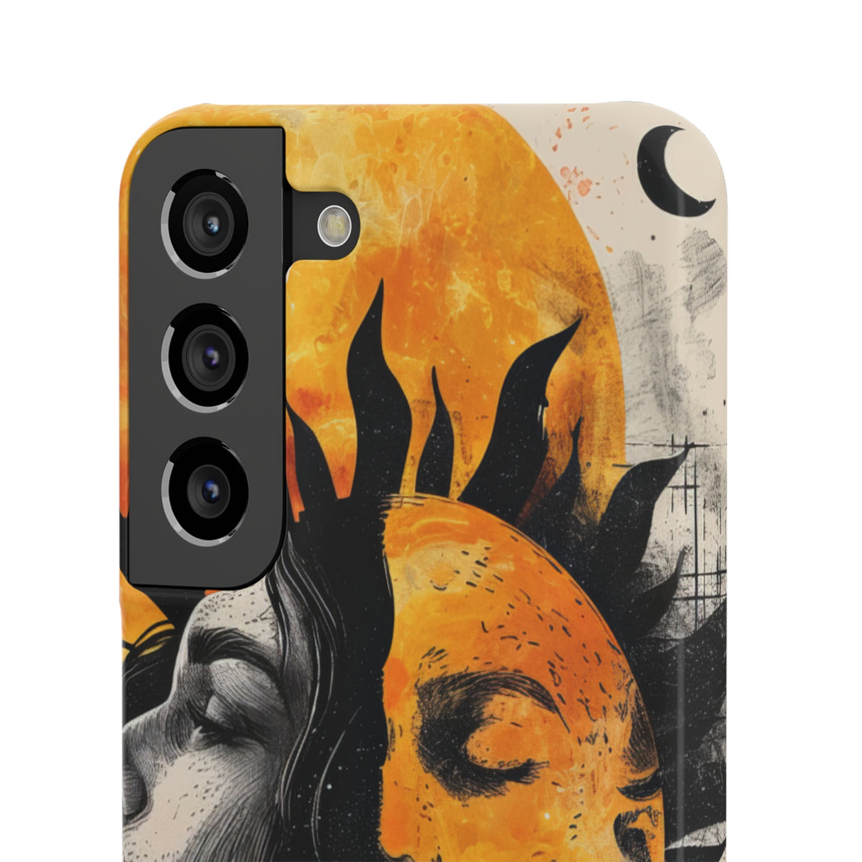 Sunlit Duality | Slim Phone Case for Samsung