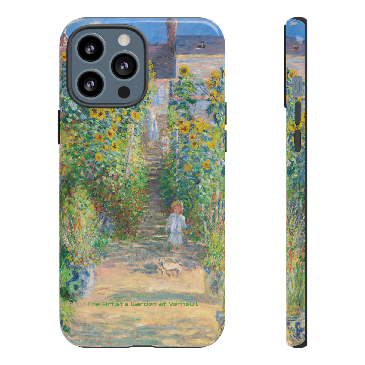 The Artist's Garden at Vétheuil - Protective Phone Case