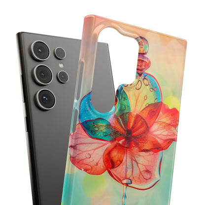 Ethereal Glass Flower Samsung S24 - Slim Phone Case