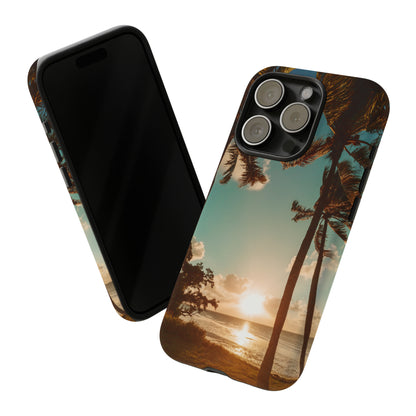 Sundown Palmtrees - Protective Phone Case