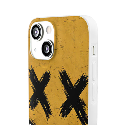 Jagged Smile Yellow iPhone 13 mini Case - Soft