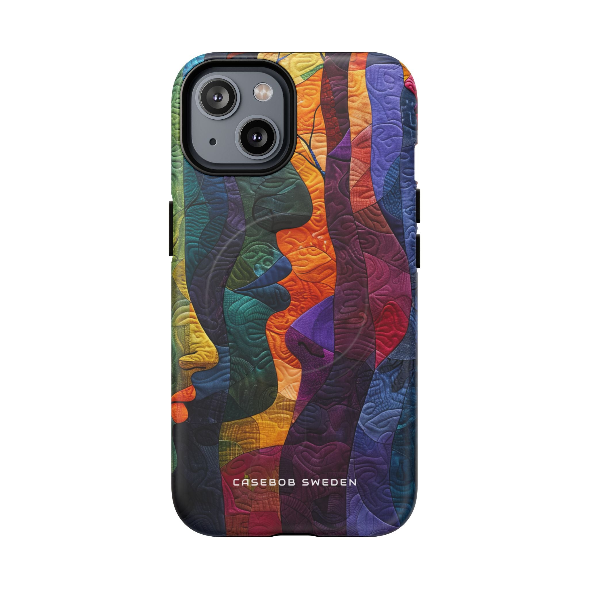 Harmonized Faces and Nature Fusion iPhone 14 | Tough+ Phone Case